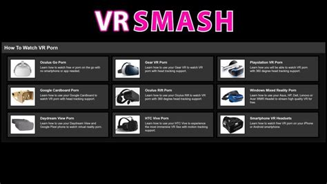 porn vr|VRSmash: VR Porn Videos